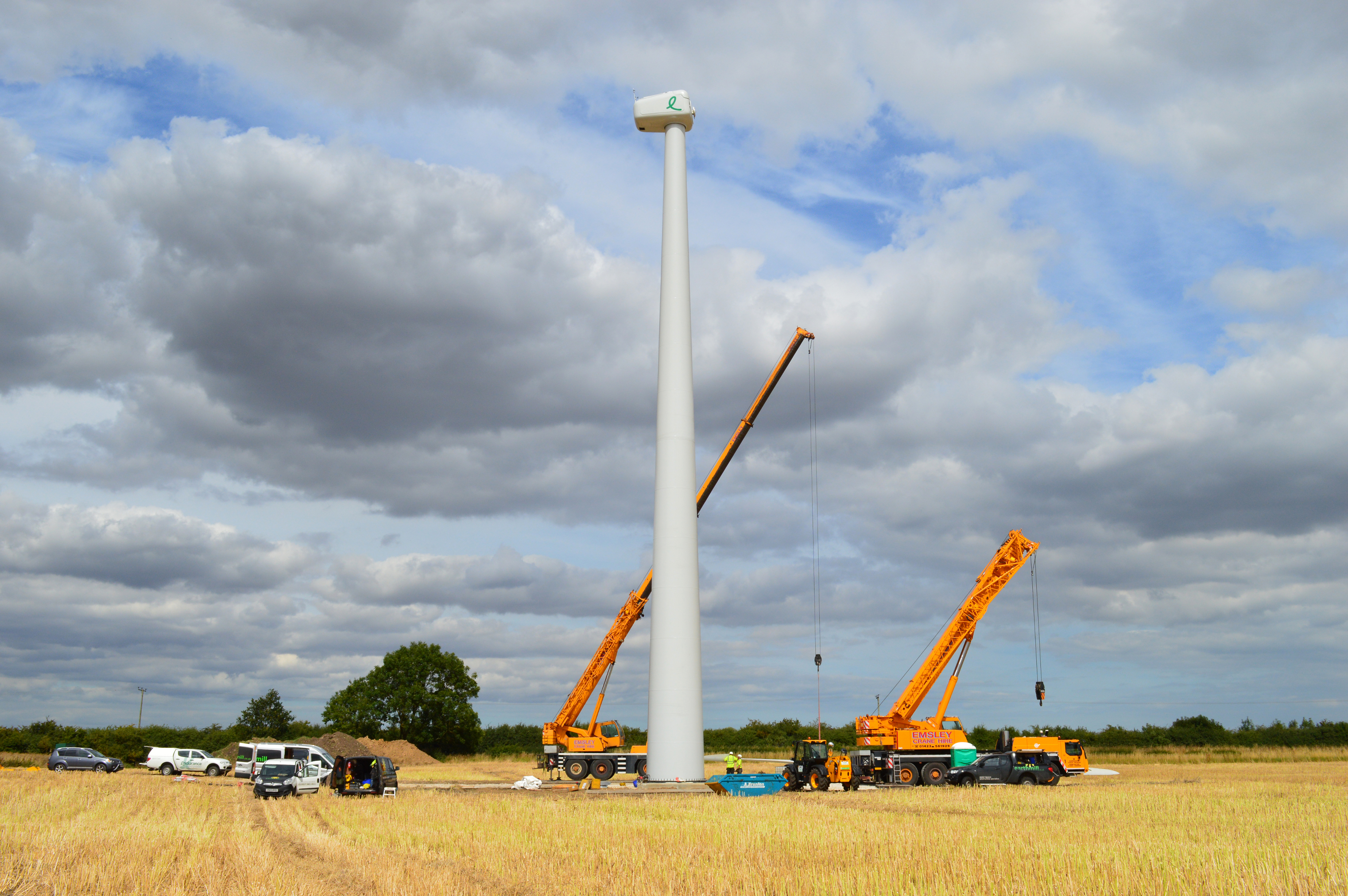 bunker element Diskurs Earthmill the first to install the Endurance Wind Power X35Q 180kW turbine.  | Earthmill | Sustainable Energy Specialists